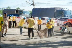 มรภ.เทพสตรี ร่วมกิจกรรมจิตอาสาพัฒนาเนื่องในวันนวมินทรมหาราช