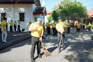 มรภ.เทพสตรี ร่วมกิจกรรมจิตอาสาพัฒนาเนื่องในวันนวมินทรมหาราช