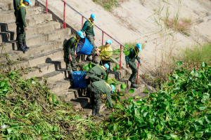 มรภ.เทพสตรี ร่วมกิจกรรมจิตอาสาพัฒนาเนื่องในวันนวมินทรมหาราช