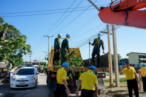 มรภ.เทพสตรี ร่วมกิจกรรมจิตอาสาพัฒนาเนื่องในวันนวมินทรมหาราช