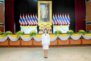 มรภ.เทพสตรี ร่วมกิจกรรมน้อมรำลึกในพระมหากรุณาธิคุณรัชกาลที่ 9 เนื่องในวันนวมินทรมหาราช 