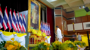 มรภ.เทพสตรี ร่วมกิจกรรมน้อมรำลึกในพระมหากรุณาธิคุณรัชกาลที่ 9 เนื่องในวันนวมินทรมหาราช 
