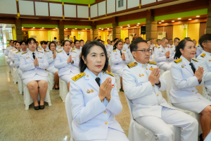 มรภ.เทพสตรี ร่วมกิจกรรมน้อมรำลึกในพระมหากรุณาธิคุณรัชกาลที่ 9 เนื่องในวันนวมินทรมหาราช 