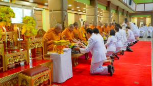 มรภ.เทพสตรี ร่วมกิจกรรมน้อมรำลึกในพระมหากรุณาธิคุณรัชกาลที่ 9 เนื่องในวันนวมินทรมหาราช 