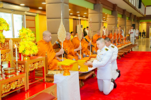 มรภ.เทพสตรี ร่วมกิจกรรมน้อมรำลึกในพระมหากรุณาธิคุณรัชกาลที่ 9 เนื่องในวันนวมินทรมหาราช 