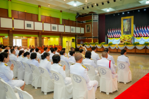มรภ.เทพสตรี ร่วมกิจกรรมน้อมรำลึกในพระมหากรุณาธิคุณรัชกาลที่ 9 เนื่องในวันนวมินทรมหาราช 