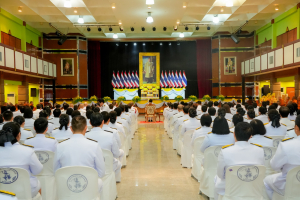 มรภ.เทพสตรี ร่วมกิจกรรมน้อมรำลึกในพระมหากรุณาธิคุณรัชกาลที่ 9 เนื่องในวันนวมินทรมหาราช 