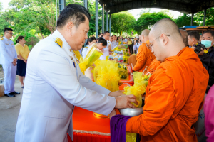 มรภ.เทพสตรี ร่วมกิจกรรมน้อมรำลึกในพระมหากรุณาธิคุณรัชกาลที่ 9 เนื่องในวันนวมินทรมหาราช 
