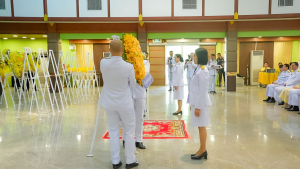 มรภ.เทพสตรี ร่วมกิจกรรมน้อมรำลึกในพระมหากรุณาธิคุณรัชกาลที่ 9 เนื่องในวันนวมินทรมหาราช 