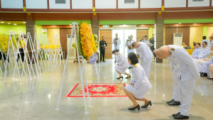 มรภ.เทพสตรี ร่วมกิจกรรมน้อมรำลึกในพระมหากรุณาธิคุณรัชกาลที่ 9 เนื่องในวันนวมินทรมหาราช 