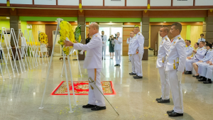 มรภ.เทพสตรี ร่วมกิจกรรมน้อมรำลึกในพระมหากรุณาธิคุณรัชกาลที่ 9 เนื่องในวันนวมินทรมหาราช 