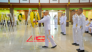 มรภ.เทพสตรี ร่วมกิจกรรมน้อมรำลึกในพระมหากรุณาธิคุณรัชกาลที่ 9 เนื่องในวันนวมินทรมหาราช 