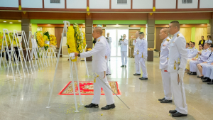 มรภ.เทพสตรี ร่วมกิจกรรมน้อมรำลึกในพระมหากรุณาธิคุณรัชกาลที่ 9 เนื่องในวันนวมินทรมหาราช 