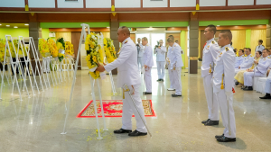 มรภ.เทพสตรี ร่วมกิจกรรมน้อมรำลึกในพระมหากรุณาธิคุณรัชกาลที่ 9 เนื่องในวันนวมินทรมหาราช 