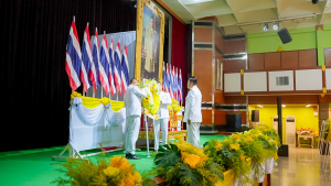 มรภ.เทพสตรี ร่วมกิจกรรมน้อมรำลึกในพระมหากรุณาธิคุณรัชกาลที่ 9 เนื่องในวันนวมินทรมหาราช 