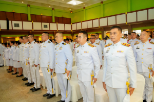 มรภ.เทพสตรี ร่วมกิจกรรมน้อมรำลึกในพระมหากรุณาธิคุณรัชกาลที่ 9 เนื่องในวันนวมินทรมหาราช 