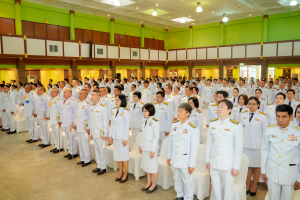 มรภ.เทพสตรี ร่วมกิจกรรมน้อมรำลึกในพระมหากรุณาธิคุณรัชกาลที่ 9 เนื่องในวันนวมินทรมหาราช 