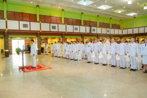 มรภ.เทพสตรี ร่วมกิจกรรมน้อมรำลึกในพระมหากรุณาธิคุณรัชกาลที่ 9 เนื่องในวันนวมินทรมหาราช 