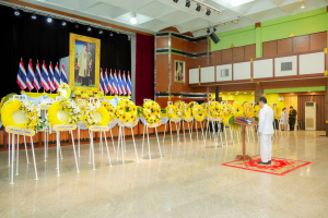 มรภ.เทพสตรี ร่วมกิจกรรมน้อมรำลึกในพระมหากรุณาธิคุณรัชกาลที่ 9 เนื่องในวันนวมินทรมหาราช 