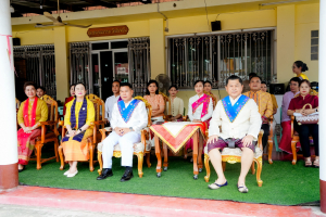 มรภ.เทพสตรี ร่วมงานสืบสานประเพณีไทยรามัญบางขันหมาก ปิดทองหลวงปู่ทอกรัก สุวณฺสาโร ประจำปี พ.ศ. 2568