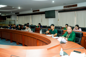 สำนักศิลปะและวัฒนธรรม จัดประชุมโครงการสืบสานประเพณีลอยกระทง ประจำปี พ.ศ. 2568ฯ ครั้งที่ 1/68