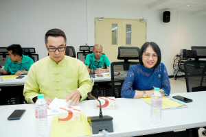 การประชุม คกก.ฝึกซ้อมรับพระราชทานปริญญาบัตร ประจำปี พ.ศ. 2568