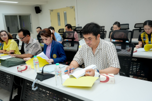 การประชุม คกก.ฝึกซ้อมรับพระราชทานปริญญาบัตร ประจำปี พ.ศ. 2568