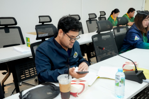 การประชุม คกก.ฝึกซ้อมรับพระราชทานปริญญาบัตร ประจำปี พ.ศ. 2568