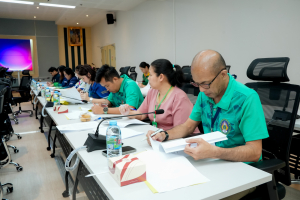 การประชุม คกก.ฝึกซ้อมรับพระราชทานปริญญาบัตร ประจำปี พ.ศ. 2568