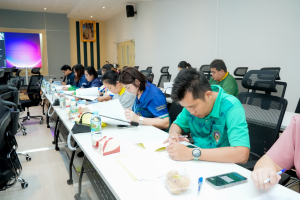 การประชุม คกก.ฝึกซ้อมรับพระราชทานปริญญาบัตร ประจำปี พ.ศ. 2568