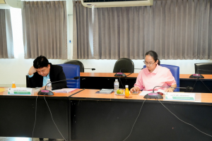 การประชุม คกก.ประจำคณะมนุษยศาสตร์และสังคมศาสตร์ ครั้งที่ 10/68
