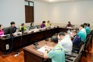 การประชุม คกก.บริหารศูนย์กีฬาและวิทยาศาสตร์สุขภาพ มรภ.เทพสตรี ครั้งที่ 1/68