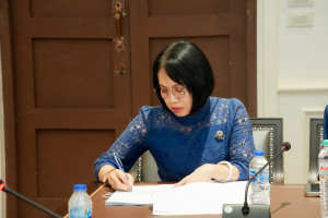 การประชุม คกก.บริหารศูนย์กีฬาและวิทยาศาสตร์สุขภาพ มรภ.เทพสตรี ครั้งที่ 1/68