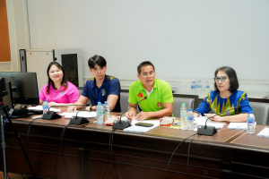 การประชุม คกก.บริหารศูนย์กีฬาและวิทยาศาสตร์สุขภาพ มรภ.เทพสตรี ครั้งที่ 1/68