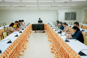 การประชุม คกก.จัดทำรายงานต้นทุนต่อหน่วยผลผลิต มรภ.เทพสตรี ประจำปีงบประมาณ พ.ศ. 2567 ครั้งที่ 2/68