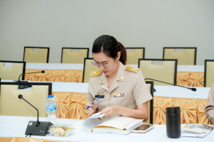 การประชุม คกก.จัดทำรายงานต้นทุนต่อหน่วยผลผลิต มรภ.เทพสตรี ประจำปีงบประมาณ พ.ศ. 2567 ครั้งที่ 2/68