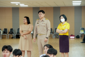 มรภ.เทพสตรี จัดฝึกซ้อมนักศึกษาต้นแบบพิธีฝึกซ้อมรับพระราชทานปริญญาบัตร