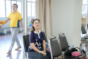 มรภ.เทพสตรี จัดฝึกซ้อมนักศึกษาต้นแบบพิธีฝึกซ้อมรับพระราชทานปริญญาบัตร