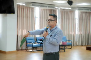 มรภ.เทพสตรี จัดฝึกซ้อมนักศึกษาต้นแบบพิธีฝึกซ้อมรับพระราชทานปริญญาบัตร