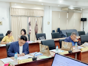 อธิการบดี มรภ.เทพสตรี เชิญคณะอนุกรรมการเกี่ยวกับการพัฒนาการศึกษาจังหวัดลพบุรีร่วมประชุม ครั้งที่ 1/68