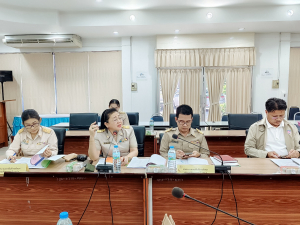 อธิการบดี มรภ.เทพสตรี เชิญคณะอนุกรรมการเกี่ยวกับการพัฒนาการศึกษาจังหวัดลพบุรีร่วมประชุม ครั้งที่ 1/68