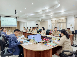 อธิการบดี มรภ.เทพสตรี เชิญคณะอนุกรรมการเกี่ยวกับการพัฒนาการศึกษาจังหวัดลพบุรีร่วมประชุม ครั้งที่ 1/68