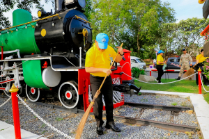 มรภ.เทพสตรี ร่วมกิจกรรมจิตอาสาพัฒนาเนื่องในวันปิยมหาราช