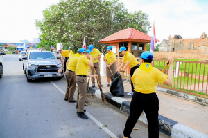 มรภ.เทพสตรี ร่วมกิจกรรมจิตอาสาพัฒนาเนื่องในวันปิยมหาราช