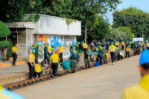 มรภ.เทพสตรี ร่วมกิจกรรมจิตอาสาพัฒนาเนื่องในวันปิยมหาราช