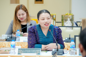 มรภ.เทพสตรี ต้อนรับผู้บริหาร คณาจารย์ และบุคลากร จาก ม.จำปาสัก สปป.ลาว ในโอกาสร่วมแลกเปลี่ยนเรียนรู้ด้านวิชาการ วัฒนธรรม และวิจัย เพื่อสานสัมพันธ์มิตรภาพอันยาวนานกว่า 16 ปี