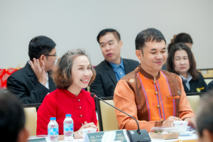 มรภ.เทพสตรี ต้อนรับผู้บริหาร คณาจารย์ และบุคลากร จาก ม.จำปาสัก สปป.ลาว ในโอกาสร่วมแลกเปลี่ยนเรียนรู้ด้านวิชาการ วัฒนธรรม และวิจัย เพื่อสานสัมพันธ์มิตรภาพอันยาวนานกว่า 16 ปี