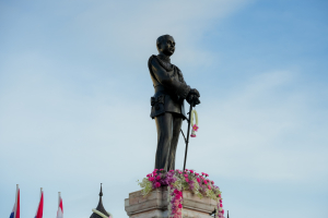 มรภ.เทพสตรี ร่วมพิธีถวายพวงมาลาราชสักการะ พระบาทสมเด็จพระจุลจอมเกล้าเจ้าอยู่หัว เนื่องในวันปิยมหาราช