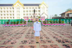 มรภ.เทพสตรี ร่วมพิธีถวายพวงมาลาราชสักการะ พระบาทสมเด็จพระจุลจอมเกล้าเจ้าอยู่หัว เนื่องในวันปิยมหาราช