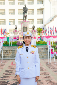 มรภ.เทพสตรี ร่วมพิธีถวายพวงมาลาราชสักการะ พระบาทสมเด็จพระจุลจอมเกล้าเจ้าอยู่หัว เนื่องในวันปิยมหาราช